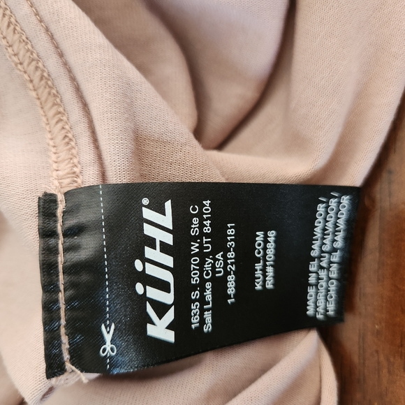 Kuhl Tank Pink Pattern Size Small EUC Activewear - Picture 2 of 5